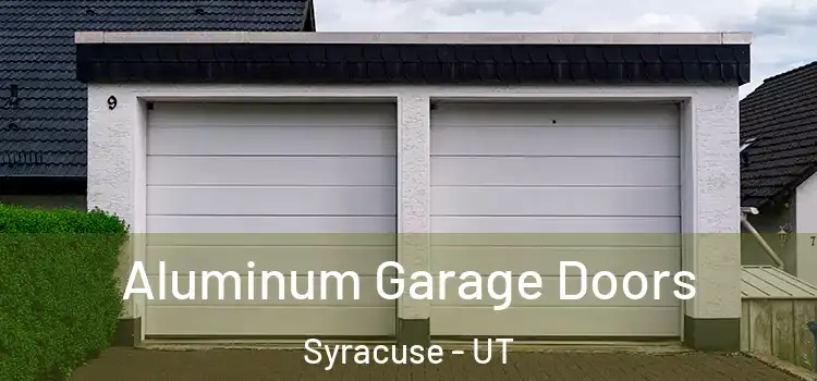  Aluminum Garage Doors Syracuse - UT