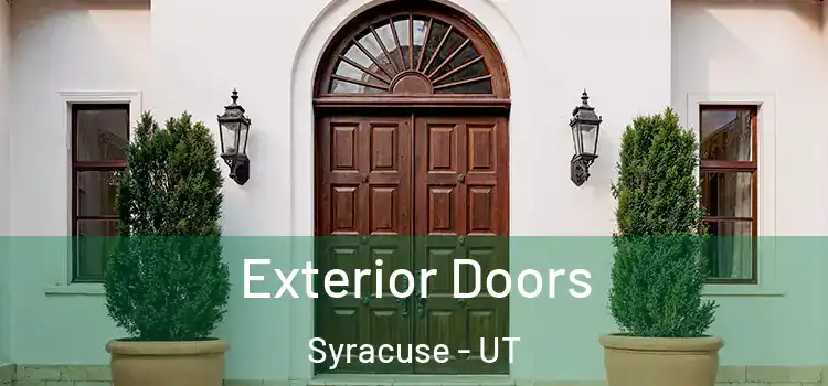  Exterior Doors Syracuse - UT