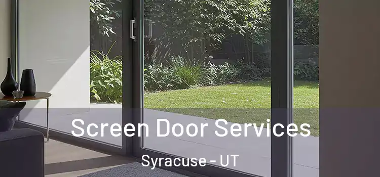  Screen Door Services Syracuse - UT
