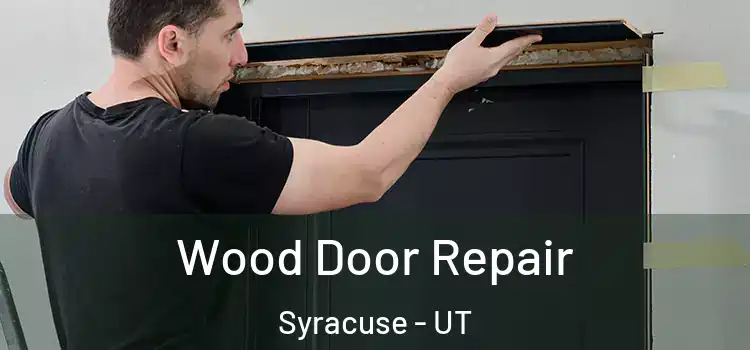  Wood Door Repair Syracuse - UT